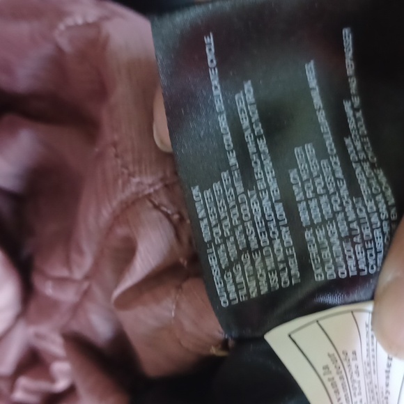 Bernardo Dusty rose to floral reversable quilted jacket - Picture 7 of 7